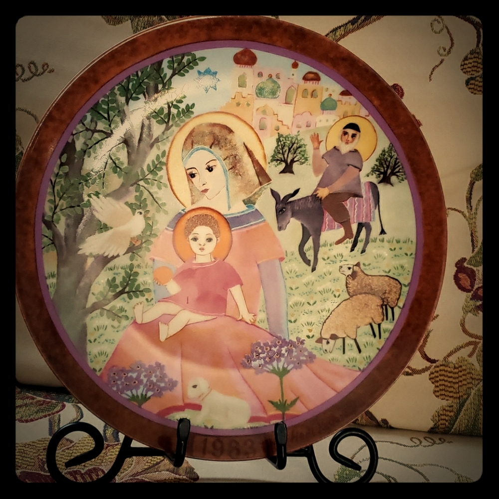 Vtg.rest auf der flucht 1983 hedi keller plate